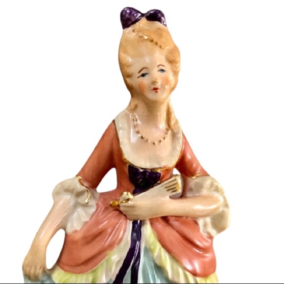 ⭐️Coventry USA⭐️Colonial Pair Fine Porcelain Lady 5012 B Man 5013 B Collectibles - Picture 5 of 13